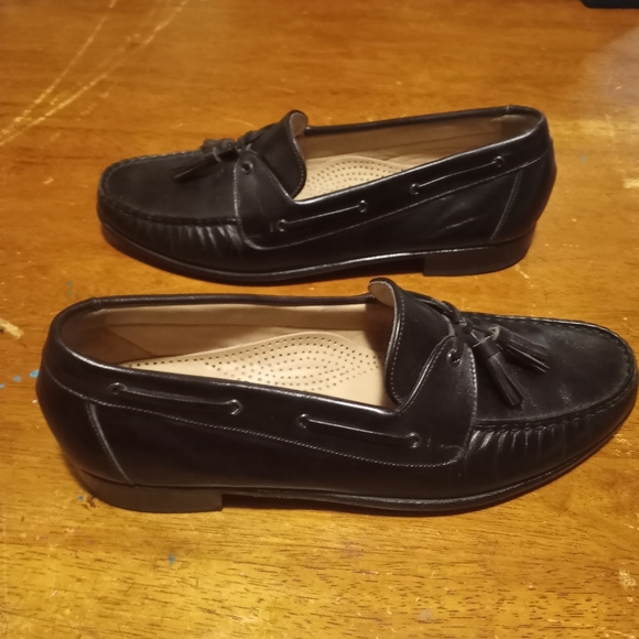 Florsheim Imperial Leather tassel loafers sz 9.5 D - Picture 2 of 8